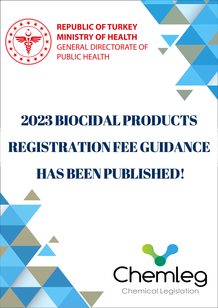 GUIDE DES FRAIS D'ENREGISTREMENT DES PRODUITS BIOCIDES 2023 A ÉTÉ PUBLIÉ!