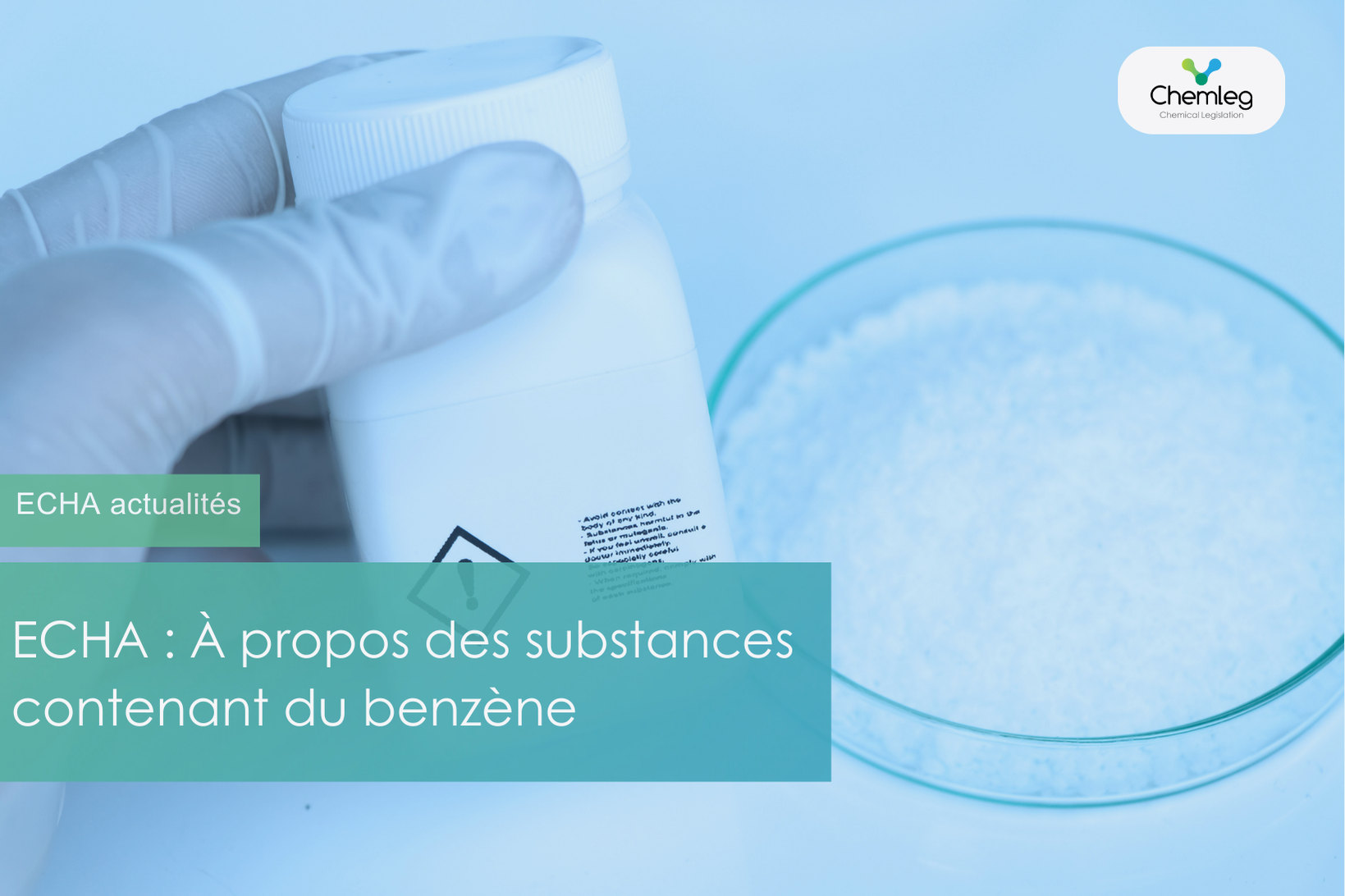 Les substances contenant du benzène dominent l