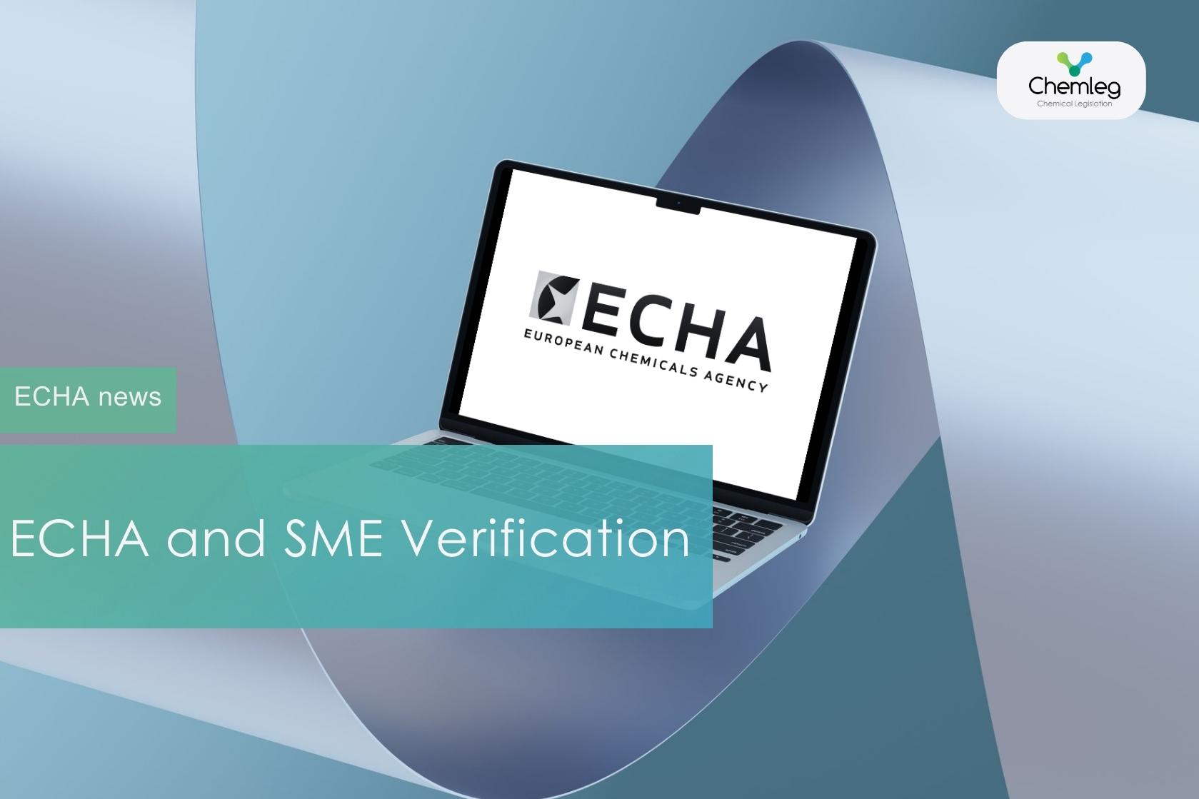 ECHA and SME Verification