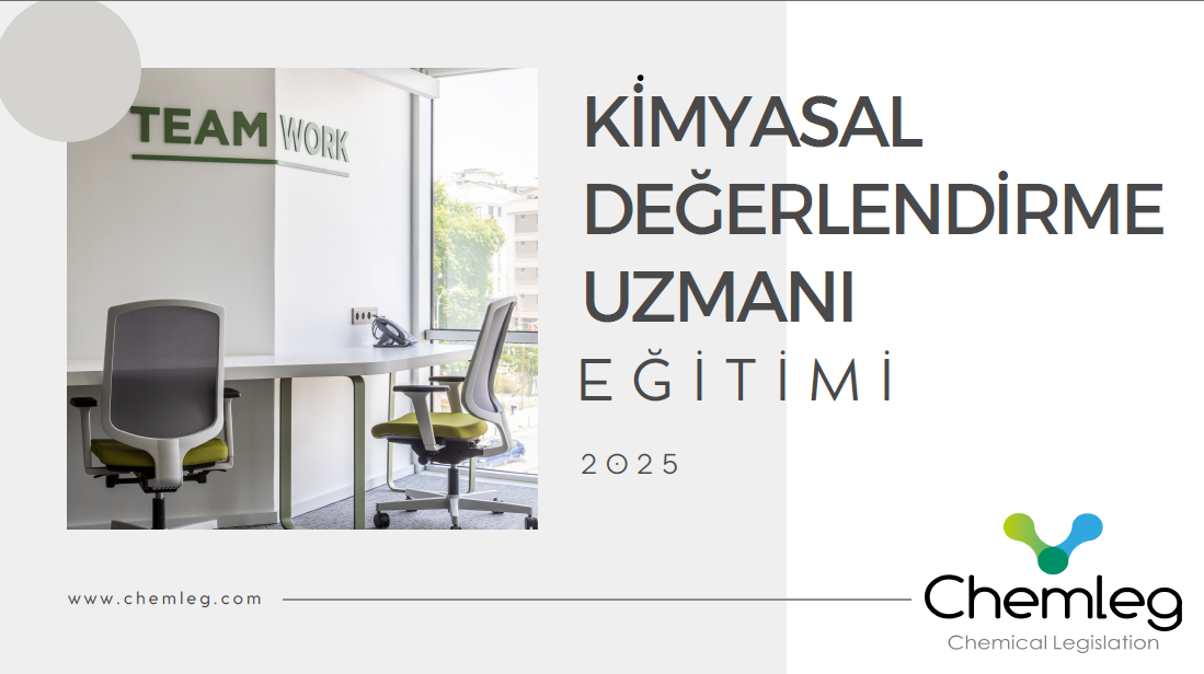 NİSAN 2025 - KİMYASAL DEĞERLENDİRME UZMANI EĞİTİMİ (KDU EĞİTİMİ)