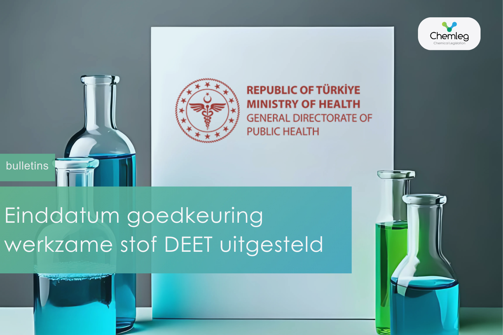 De einddatum voor de goedkeuring van de werkzame stof DEET is uitgesteld