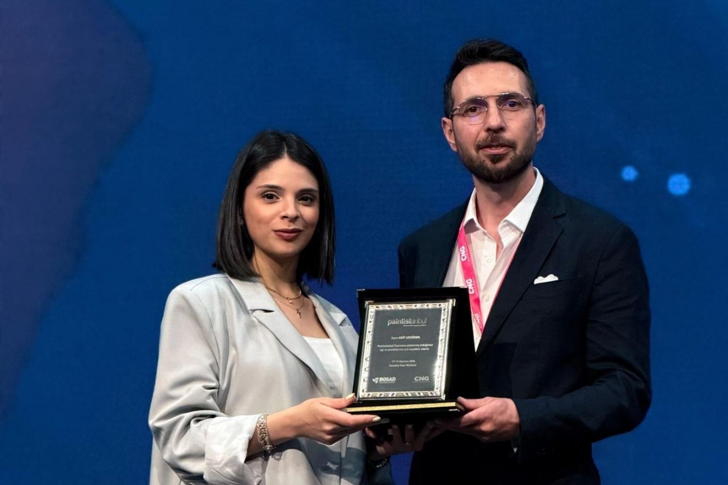Akif Uzgören gaf een presentatie tijdens PaintIstanbul 2026